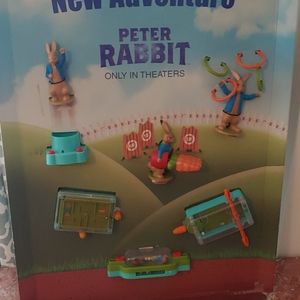 Peter Rabbit Happy Meal Toys 2018 "Great for Easter Baskets"